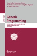 Cover: Genetic Programming - Springer