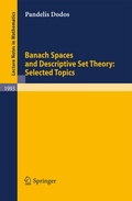 Bild: Banach Spaces and Descriptive Set Theory: Selected Topics - Springer
