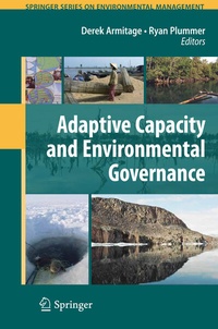 Enlarge image Cover: Adaptive Capacity and Environmental Governance - Springer