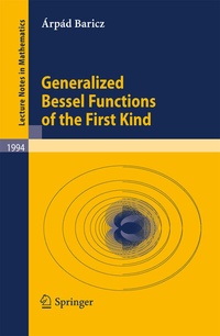 Abbildung von: Generalized Bessel Functions of the First Kind - Springer