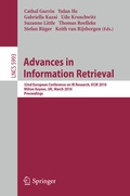 Cover: Advances in Information Retrieval - Springer