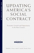 Cover: Updating America's Social Contract: Economic Growth and Opportunity in The New Century - WW Norton & Co