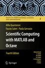 Cover: Scientific Computing with MATLAB and Octave - Springer