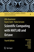 Cover: Scientific Computing with MATLAB and Octave - Springer
