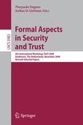 Cover: Formal Aspects in Security and Trust - Springer