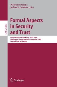 Abbildung von: Formal Aspects in Security and Trust - Springer