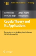 Cover: Copula Theory and Its Applications - Springer