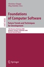 Bild: Foundations of Computer Software: Future Trends and Techniques for Development - Springer