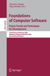 Bild vergrößern Bild: Foundations of Computer Software: Future Trends and Techniques for Development - Springer