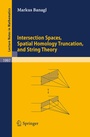 Cover: Intersection Spaces, Spatial Homology Truncation, and String Theory - Springer