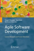 Cover: Agile Software Development - Springer
