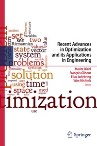 Abbildung von: Recent Advances in Optimization and its Applications in Engineering - Springer