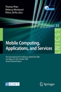 Cover: Mobile Computing, Applications, and Services - Springer