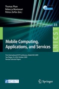 Cover: Mobile Computing, Applications, and Services - Springer