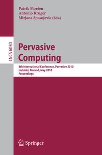 Enlarge image Cover: Pervasive Computing - Springer