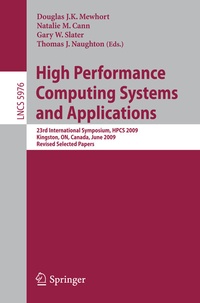 Enlarge image Cover: High Performance Computing Systems and Applications - Springer