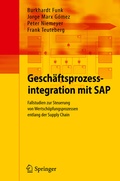 Cover: Gesch&auml;ftsprozessintegration mit SAP - Springer