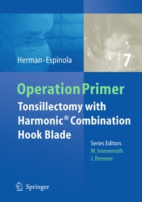 Enlarge image Cover: Tonsillectomy with Harmonic Technology - Springer