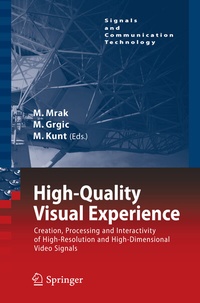 Enlarge image Cover: High-Quality Visual Experience - Springer