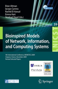 Enlarge image Cover: Bioinspired Models of Network, Information, and Computing Systems - Springer