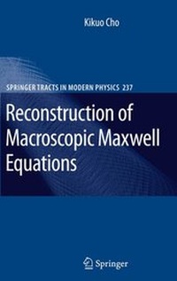 Abbildung von: Reconstruction of Macroscopic Maxwell Equations - Springer