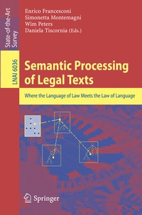Abbildung von: Semantic Processing of Legal Texts - Springer