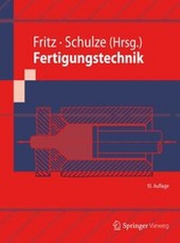 Enlarge image Cover: Fertigungstechnik - Springer