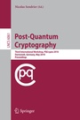 Cover: Post-Quantum Cryptography - Springer