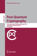 Cover: Post-Quantum Cryptography - Springer