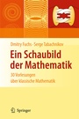Cover: Ein Schaubild der Mathematik - Springer