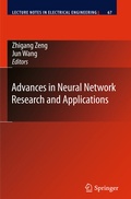 Cover: Advances in Neural Network Research and Applications - Springer