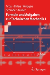 Abbildung von: Formeln und Aufgaben zur Technischen Mechanik 1 - Springer