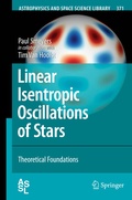 Cover: Linear Isentropic Oscillations of Stars - Springer