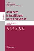 Cover: Advances in Intelligent Data Analysis IX - Springer