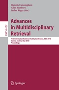 Cover: Advances in Multidisciplinary Retrieval - Springer