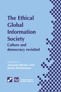 Cover: An Ethical Global Information Society - Chapman and Hall