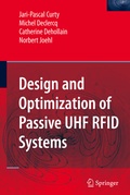 Cover: Design and Optimization of Passive UHF RFID Systems - Springer