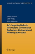 Cover: Soft Computing Models in Industrial and Environmental Applications, 5th International Workshop (SOCO 2010) - Springer