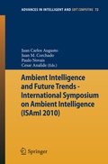 Cover: Ambient Intelligence and Future Trends - - Springer