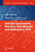 Cover: Software Engineering Research, Management and Applications 2010 - Springer