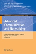 Cover: Advanced Communication and Networking - Springer