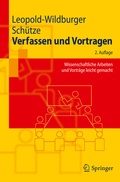 Cover: Verfassen und Vortragen - Springer