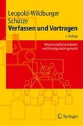 Cover: Verfassen und Vortragen - Springer