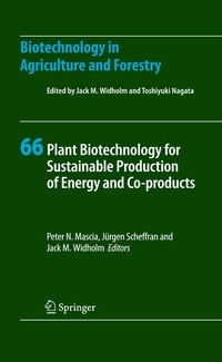 Abbildung von: Plant Biotechnology for Sustainable Production of Energy and Co-products - Springer