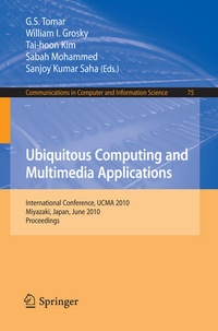 Enlarge image Cover: Ubiquitous Computing and Multimedia Applications - Springer