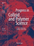 Cover: Trends in Colloid and Interface Science XXIII - Springer
