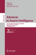 Cover: Advances in Swarm Intelligence - Springer