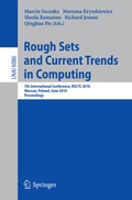 Cover: Rough Sets and Current Trends in Computing - Springer