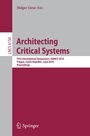 Cover: Architecting Critical Systems - Springer