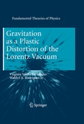 Cover: Gravitation as a Plastic Distortion of the Lorentz Vacuum - Springer